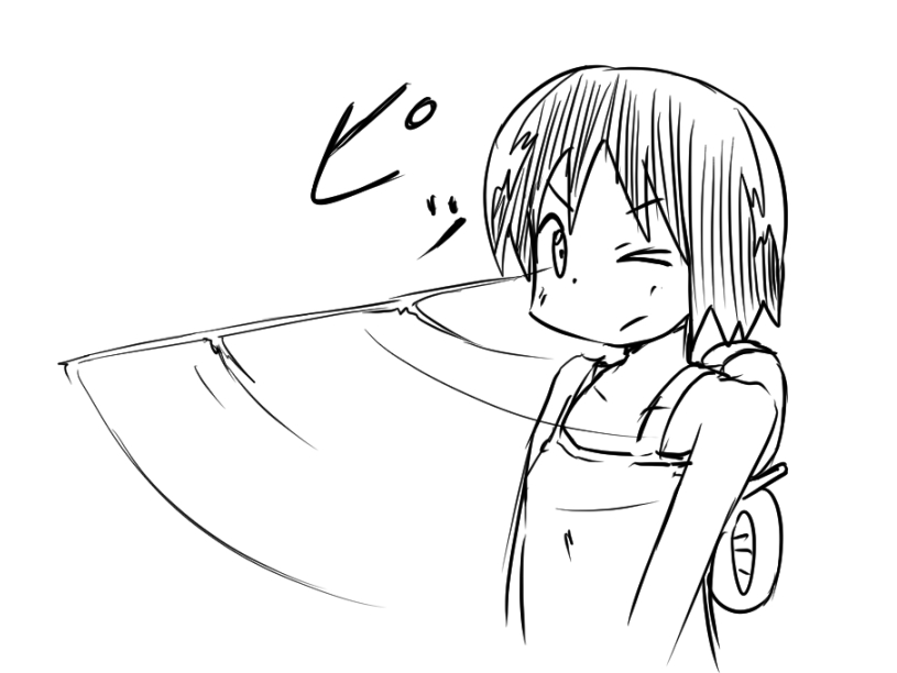 #ウィンクの日
ウィンク描いてるなー 