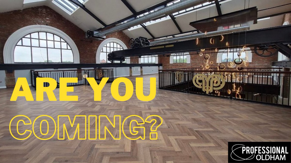 Not tried Professional Oldham before?  Keep meaning to come?  Why not come along on Thursday this week?  Book your ticket now! eventbrite.com/e/professional…
#neworking #Oldham