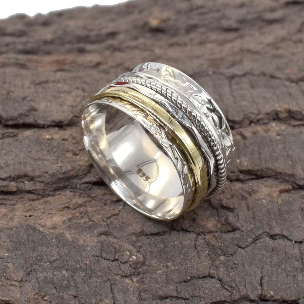 UniqueJStudio's tweet photo. Excited to share the latest addition to my #etsy shop: 925 Sterling Silver Meditation Spinner Ring / Fidget Spinner Ring / Whirl Spinning Ring / Anxiety Ring /Wide Ring / Four Fidget Spinner Ring https://t.co/rDJ5QOGdaZ #silver #no #women #bohohippie #yes #floral #beze https://t.co/HwFuMV6CKu