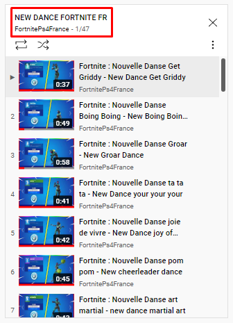FortPs4France's tweet photo. FortnitePs4France c'est : 
+ de 70 Vidéo en 10 jours selement!
Playlists Avec + de 45 Dance Fortnite
Playlists Avec + de 6 Annonce Fortnite
Playlists Avec + de 7 PACK Fortnite
Playlists Avec + de 5 TUTO Fortnite
Playlists Avec + de 9 Boutique Fortnite @FortniteFR https://t.co/dGNmb8YtcE