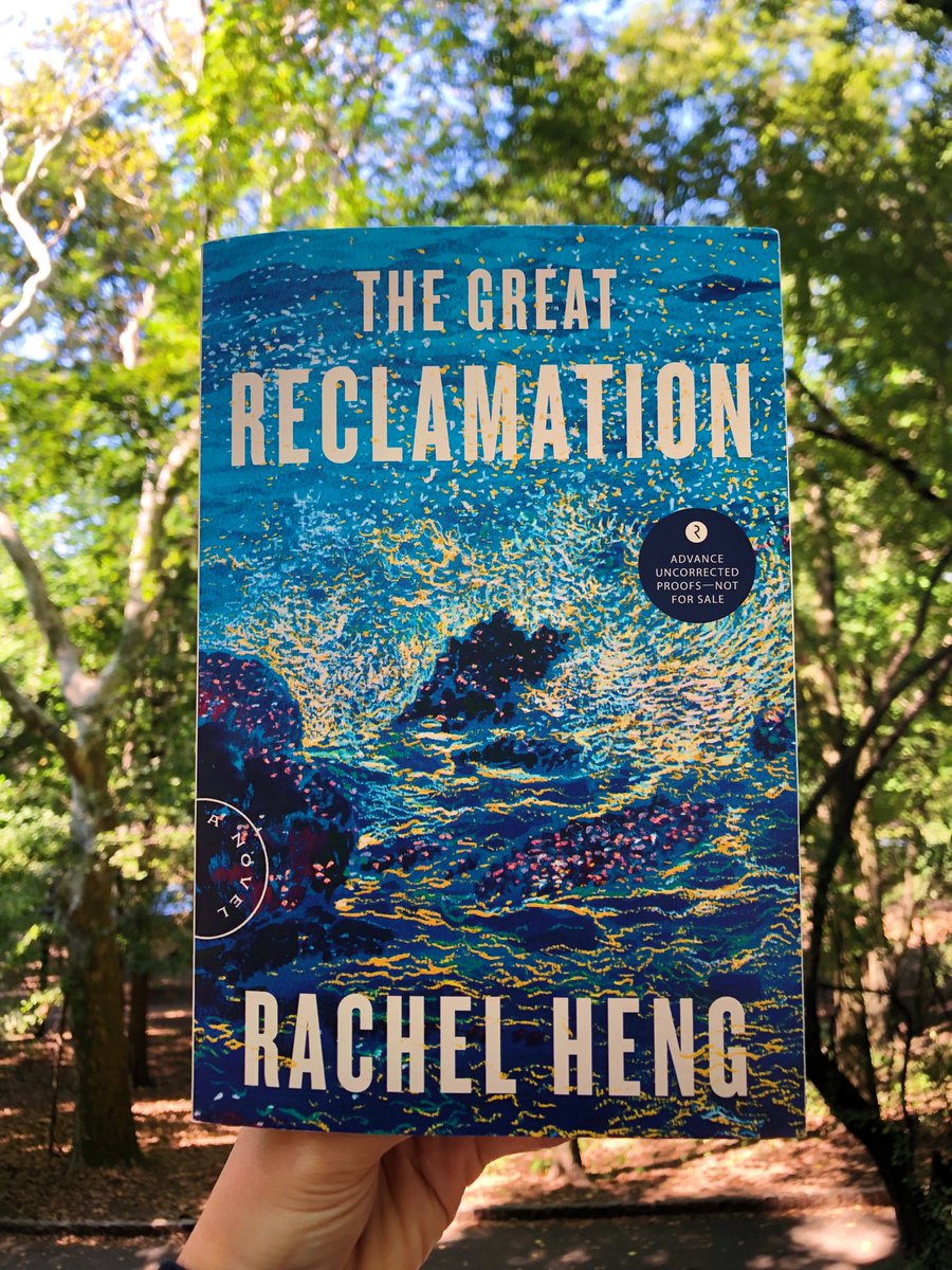 rachelhengqp's tweet photo. GALLEYS! ARE! HERE! I am obsessed, as are the smaller members of my household.

THE GREAT RECLAMATION will be out 3/28. Set in 1940s-60s Singapore, it’s about disappearing land, survival, childhood love, a family sundered by politics &amp; history. I can’t wait for you to read it. https://t.co/07XN8cUyqU
