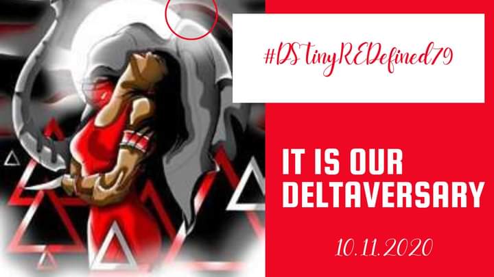 PrincessTUD's tweet photo. Two years ago I became a member of Delta Sigma Theta Sorority, Inc. with 78 amazing women. I followed in the footsteps of some of the most brilliant, trailblazing and committed women and am proud to be among them. 
#DST1913 #DSTinyREDefined79 
#AOML #WDCAC https://t.co/cw6RboX0WW