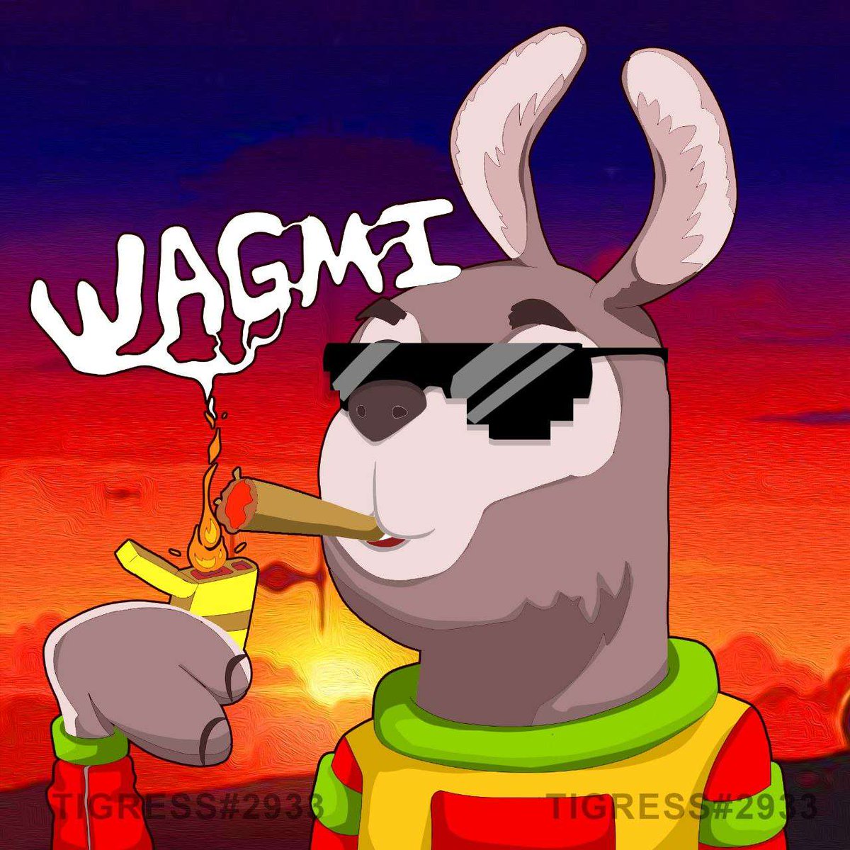 Hi, <a href="/degenheim/">Degenheim</a> fam! I made this art for the project. I hope that you guys like what I created. <3 #Degenmint #degenheim  
discord id: tigress2933