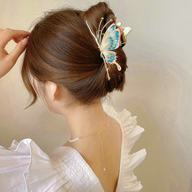 butterfly hair clip
