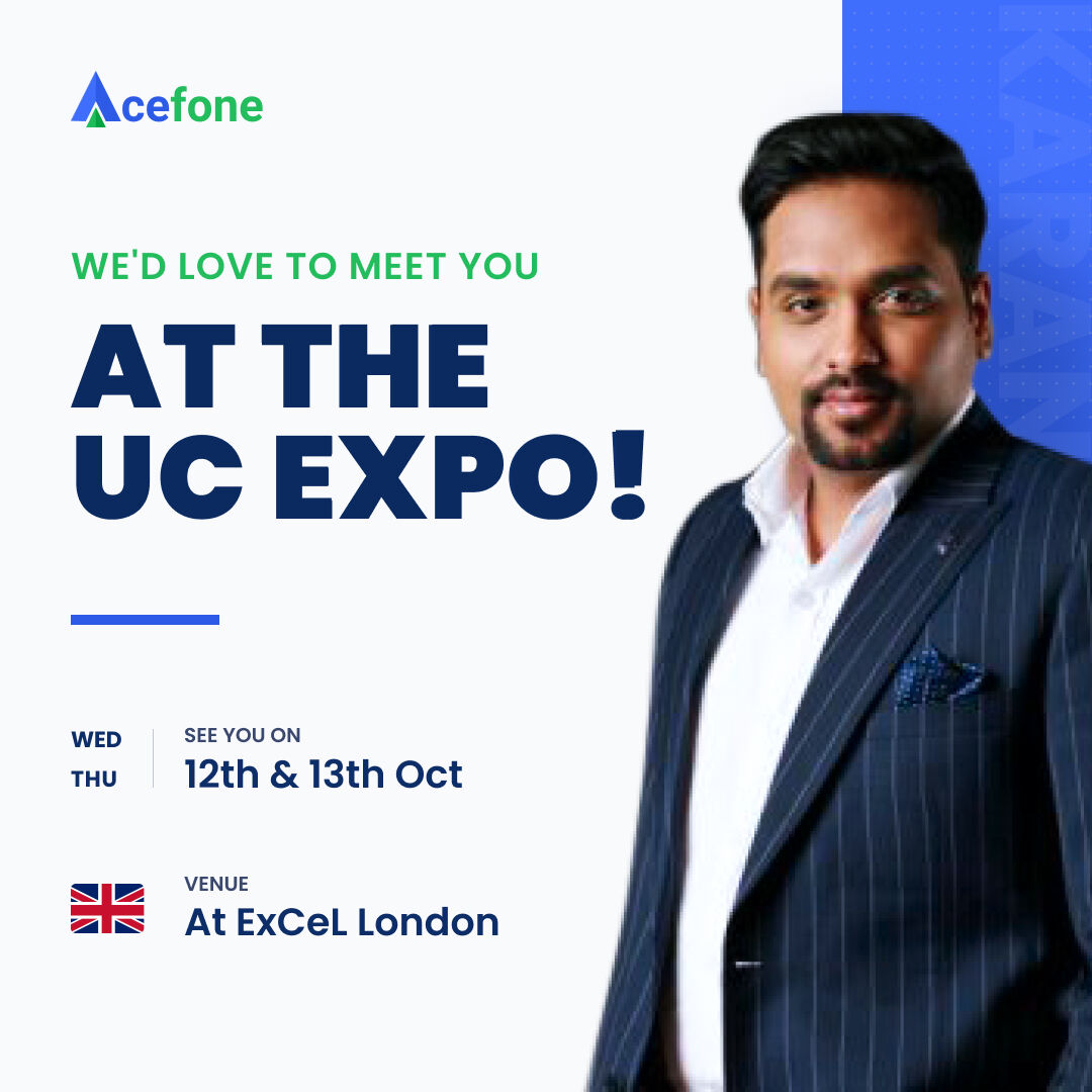 acefoneuk's tweet photo. Hope you have your calendars marked for the #UCExpo tomorrow, because we're already there!

Don't forget to drop by and say hello to our CEO Karan Chhabra
12th-13th Oct 2022 https://t.co/kYo03d09jk