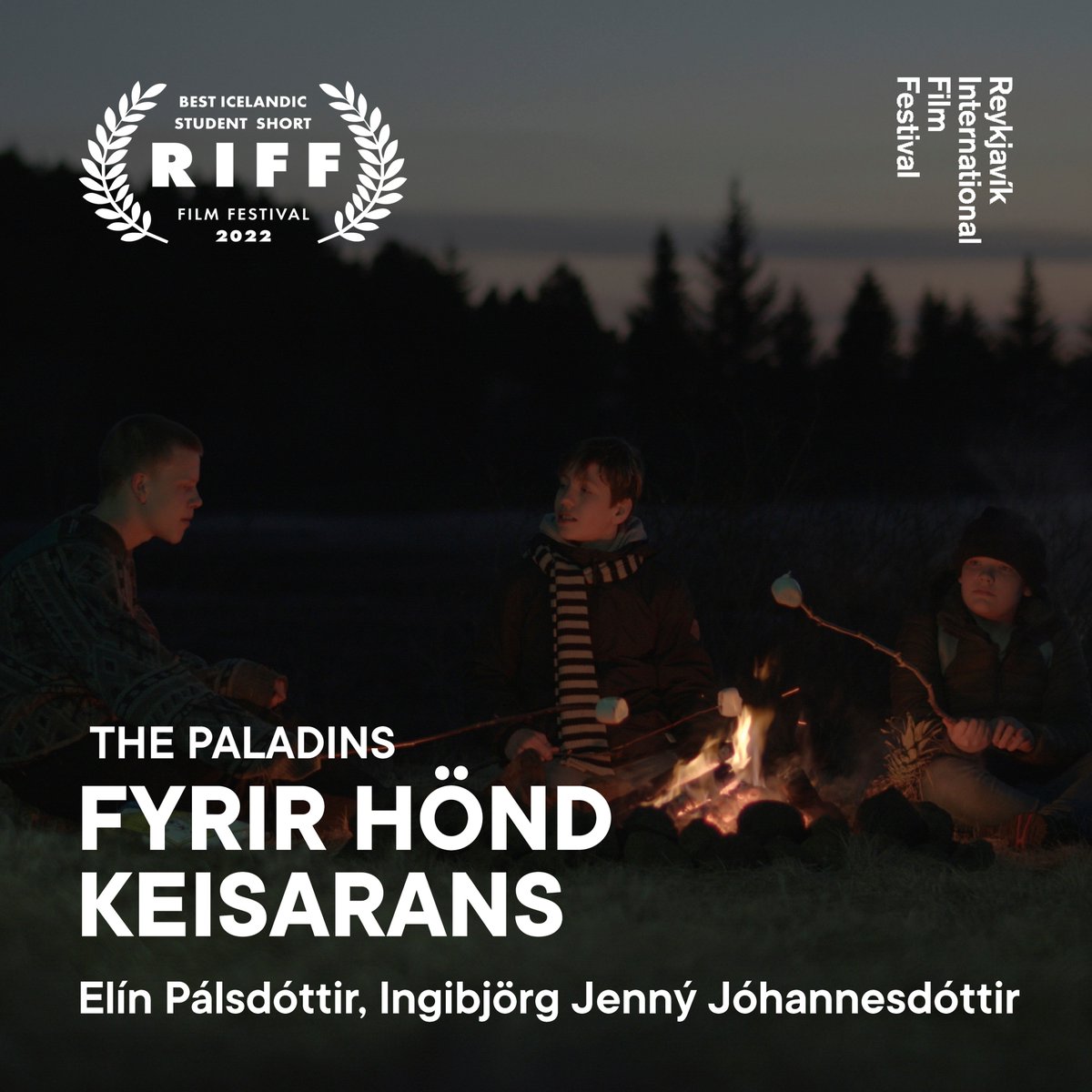 And the Best Icelandic Student Short is THE PALADINS by Elín Palsdottir and Ingibjörg Jenný Jóhannesdóttir. Congratulations!🌟