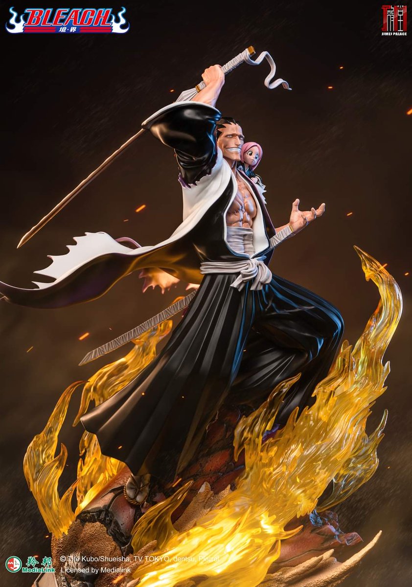 SanMigou's tweet photo. Bleach - Kenpachi / Yachiru par Jimei Palace

📏50x40x32 
📐 1/6
⚖️12kg 
👉PO demain

#bleachanime #bleachcollection #bleachcollector #bleach #kenpachi #kenpachiedit https://t.co/kpsBQ2Eu9a