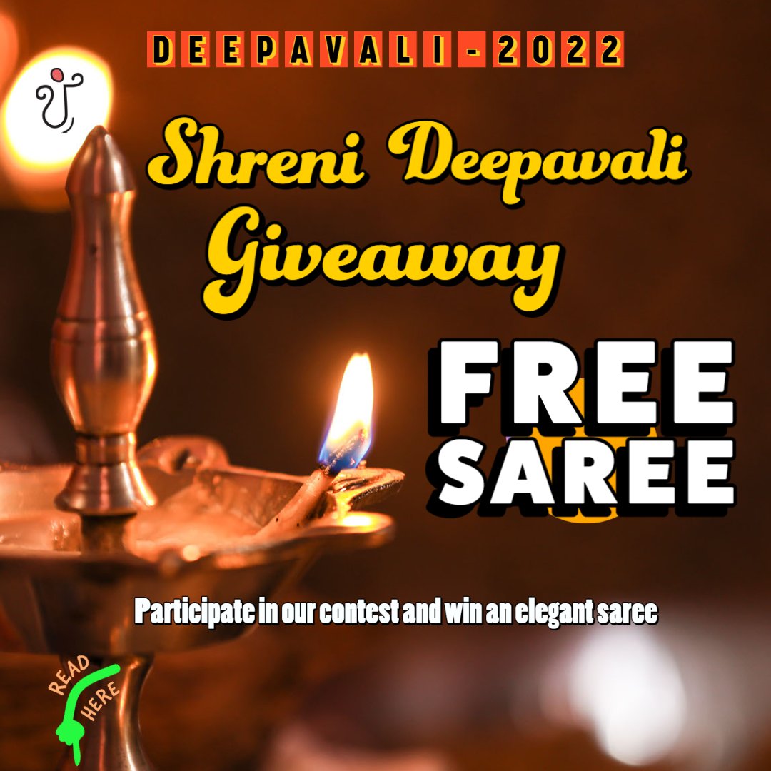 shrenisnetwork's tweet photo. Want to get a #free saree?

This is not a clickbait, maybe you can get it for your sister/mother/wife/daughter if you keep reading… https://t.co/wQkGOsv1Wx