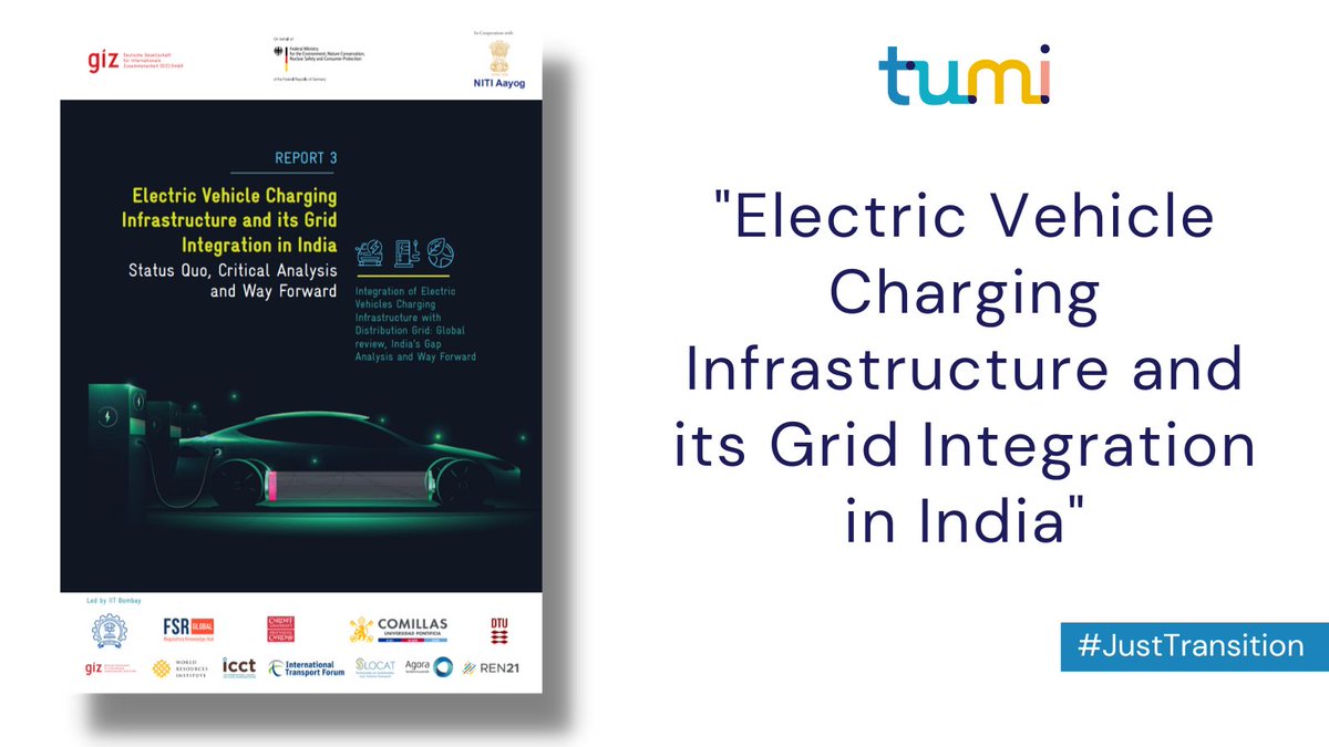 🔌 Charging infrastructures play a key role in #eBus deployment. Their integration to electrical networks is one of the main challenges that cities face. Find out how India 🇮🇳 is working on policies for EV adaptation in 17 states in @giz_gmbh´s report. 👉changing-transport.org/publication/ev…
