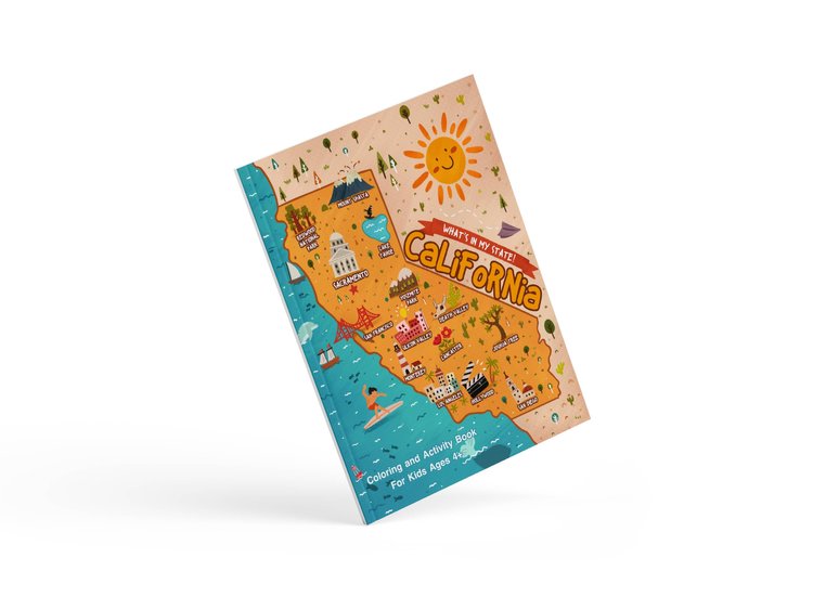 What's In My State: California - Coloring and Activity Book For Kids Ages 4+: California Themed:

Fantastic California Coloring with Cities, Beaches, Sequoias..

Buy now: honeyinkbooks.com/shop/honeyink-…

#HoneyInk #DiverseChildrensBook #socialemotionalchildrensbook #books