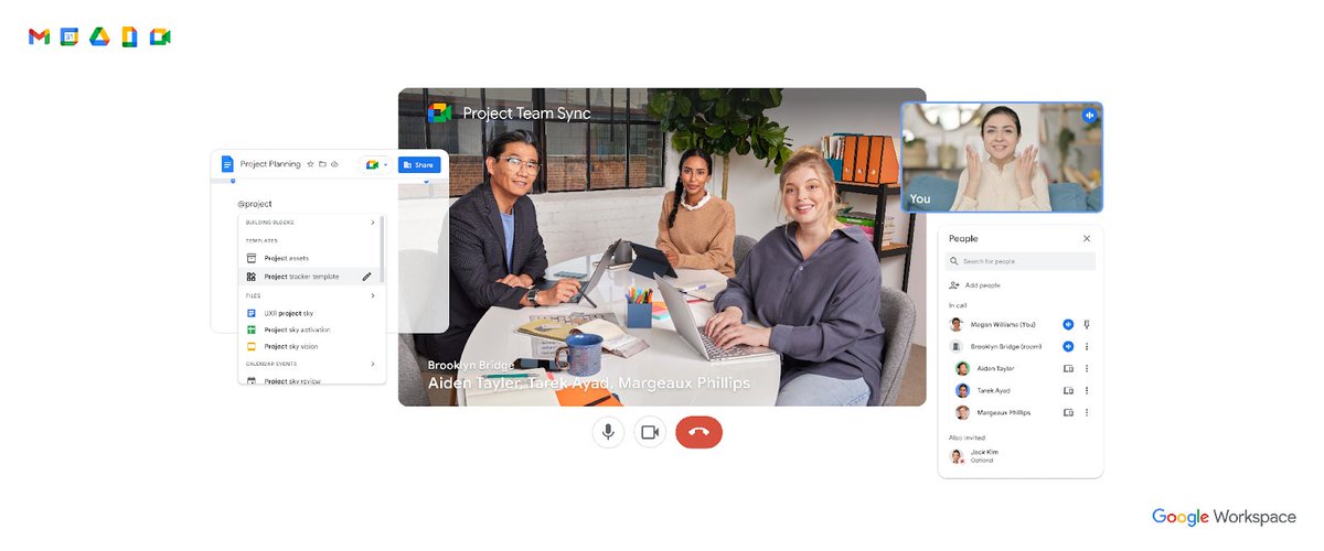 Live from #GoogleCloudNext, we’re Introducing innovations in Google Workspace to help your organization thrive in hybrid work → goo.gle/3MjAQsW