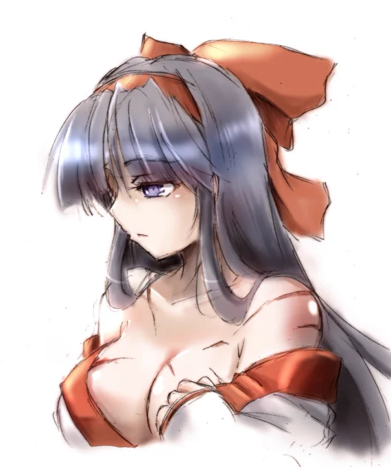 そういや今回初めての令サム版だったけど、なんだかんだよく描いてるのよナコルルな過去絵。 