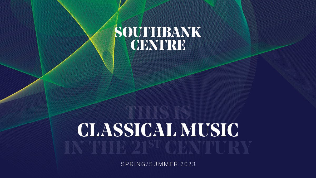 Today we announce Classical Music Spring/Summer 2023 @SouthbankCentre, as we continue to show that classical music is for everyone. During the recent Opening Weekend, we welcomed over 10,000 people, many visiting for the first time. Looking forward to welcoming even more!