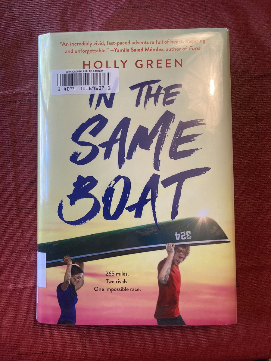 Absolutely loved this book! A fun adventure, and fully realized, relatable teens. You can always tell a writer has done their time in a boat too! I wanted to immediately start reading it again. 10/10 recommend *chefs kiss* <a href="/writerhollyg/">Holly Green</a> #kidlit #ya #middlegrade #adventurefic