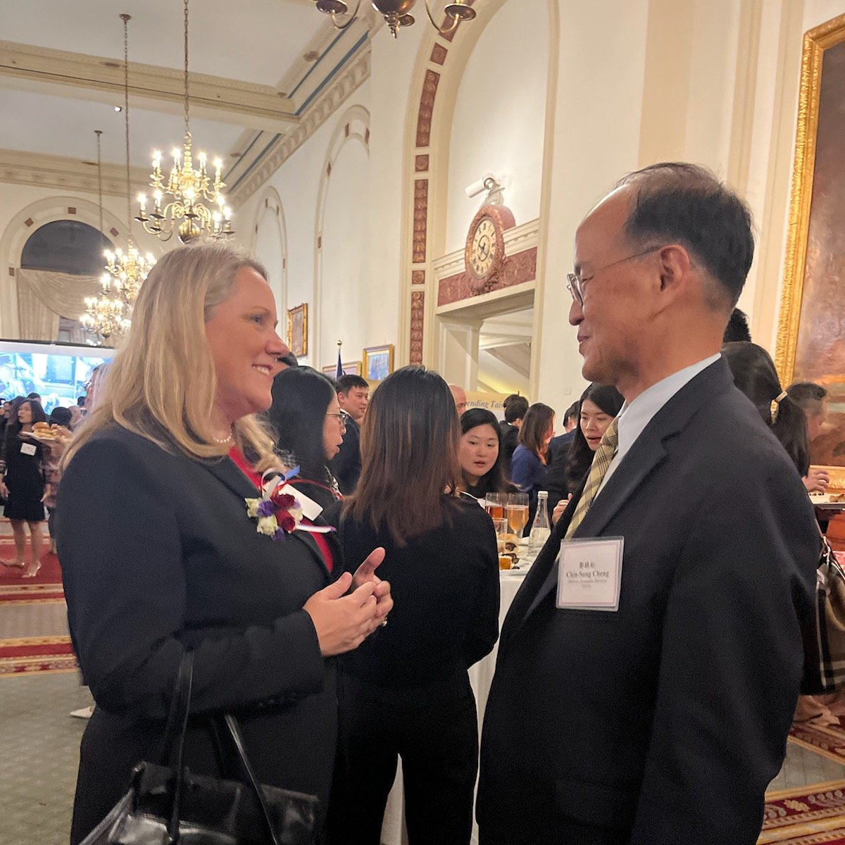 Celebrating Taiwan's 111th National Day, Taiwanese-American achievements, and our common values of democracy and freedom. Thank you, <a href="/tecochicago/">Taiwan in Chicago</a>, for the invitation and wonderful event! #TaiwaneseAmerican #Taiwan
