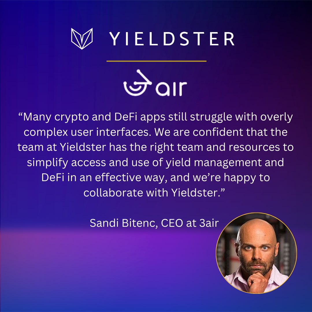 Yieldster - Simply DeFi tweet media