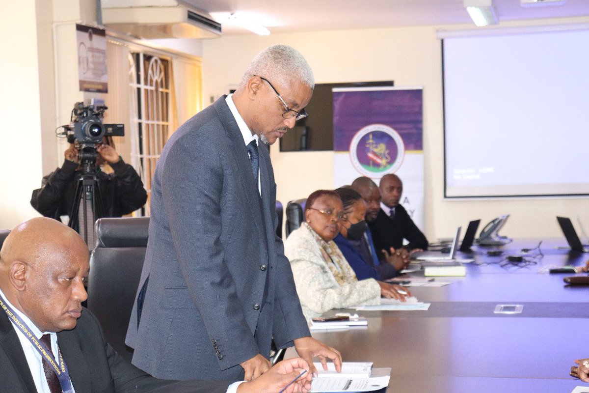 The DPP today launched a Performance Management System with the aim of increasing the agency's level of professionalism and capacity building. The office intends to make use of ICT in order to enhance equity and equality in its HR development and management processes. #Efficiency