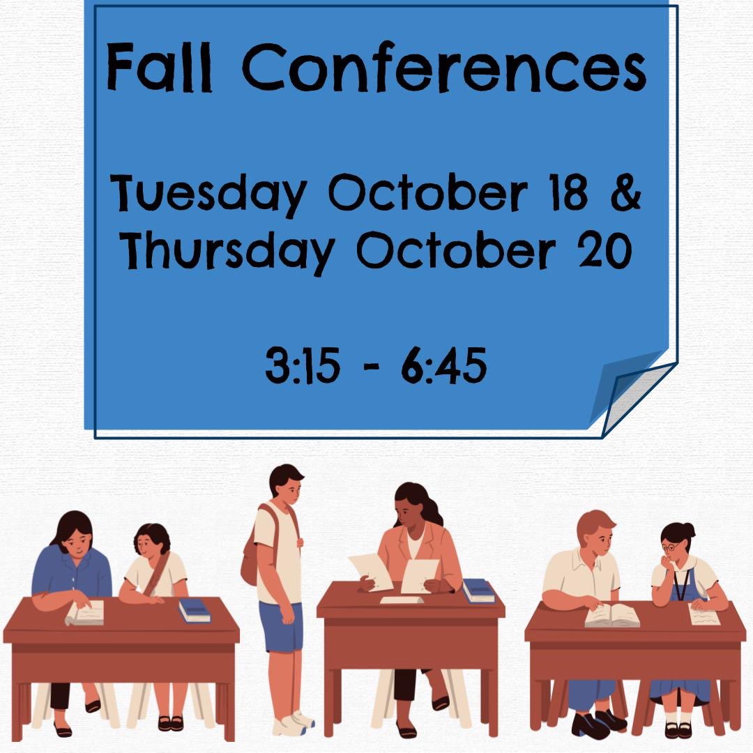 MMS invites all families to come hear about all the progress their student is making in 7th &amp; 8th grade! You can sign up on your student’s Schoology page. Hope to see lots a smiling Middie faces next week. #middierising