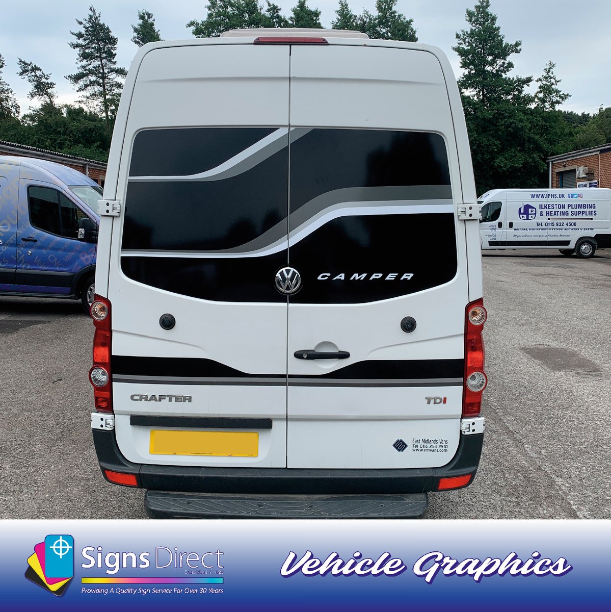 signsdirect1989's tweet photo. Campervan graphics partial wrap recently completed

✅ Designed
✅ Manufactured
✅ Fitted

#vehiclegraphics #vehiclewrap #vehiclewrapping #vehicledesign #vehiclebranding #vehiclewraps #wrapping #graphics

Call: 0115 944 2065
Email: sales@signsdirect-uk.com https://t.co/DAB6tB8eCm
