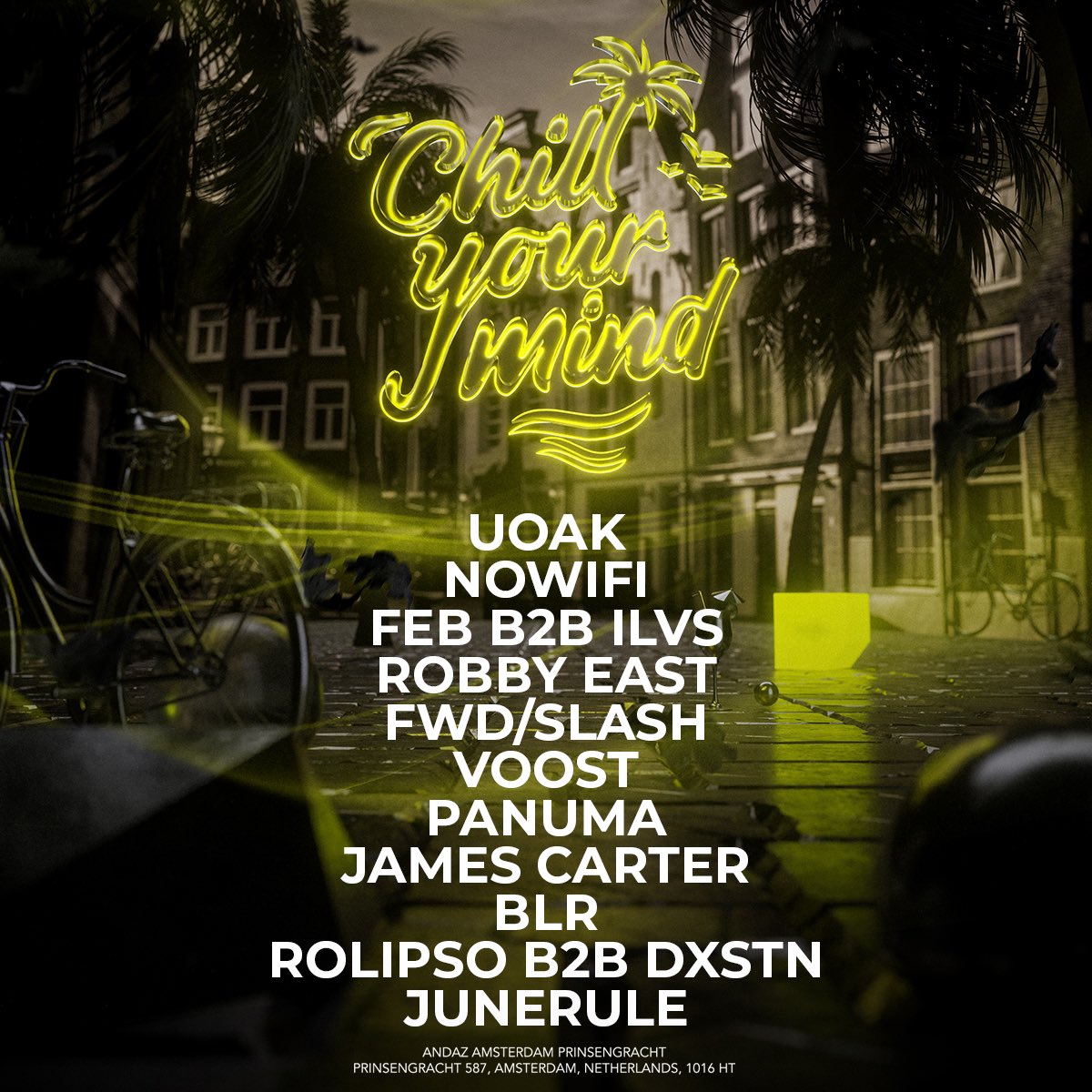 The full line-up for our 2022 ADE Industry Mixer on Saturday 22 October is here!💙
13 amazing artists will be taking over Amsterdam in this first edition, so be sure to expect a jam-packed night full of good vibes and memories.🌴
RSVP here👇🏻
cym.link/ade