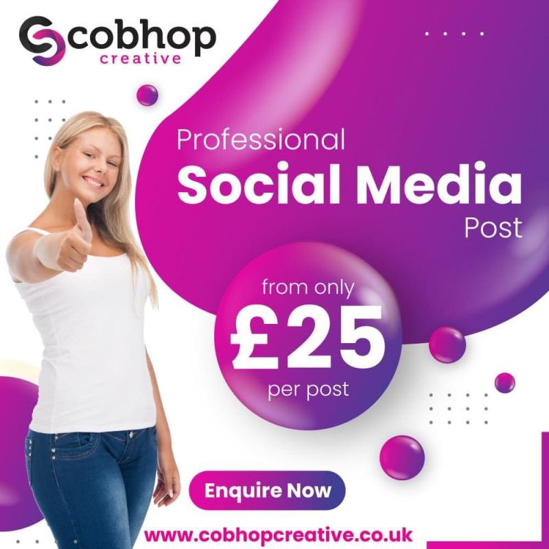 CobHopCreative's tweet photo. Need professional looking social media posts? Contact Cobhop Creative now. https://t.co/mOpONNFp2Y https://t.co/x8Dm6el7f1