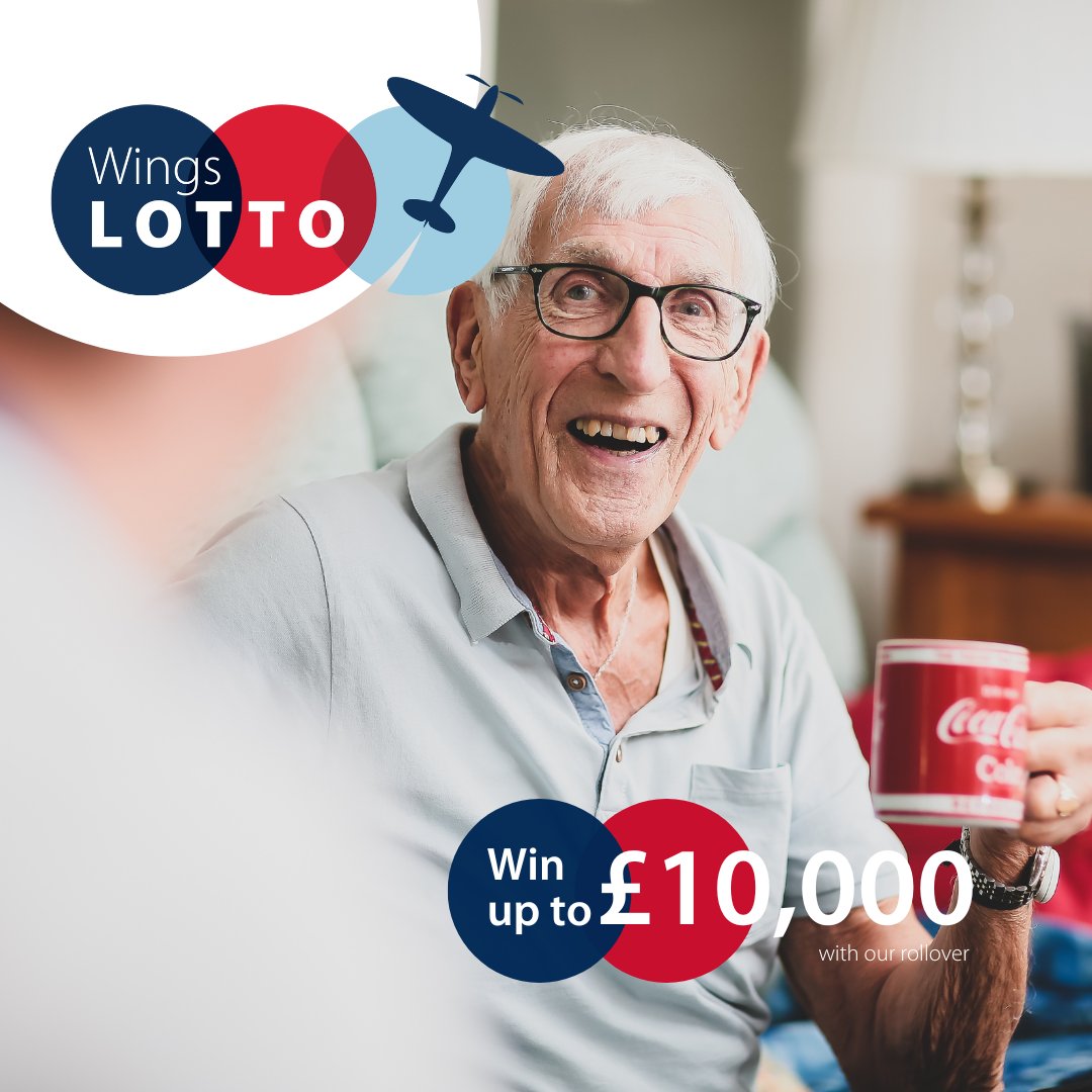 Every time you play the RAF Association's Wings Lotto you'll be helping to support the RAF community when they need it most. Play and change lives: bit.ly/3sqFXPb #royalairforcesassociation #raf #rafa #lottery #wingslottery #win #changelives