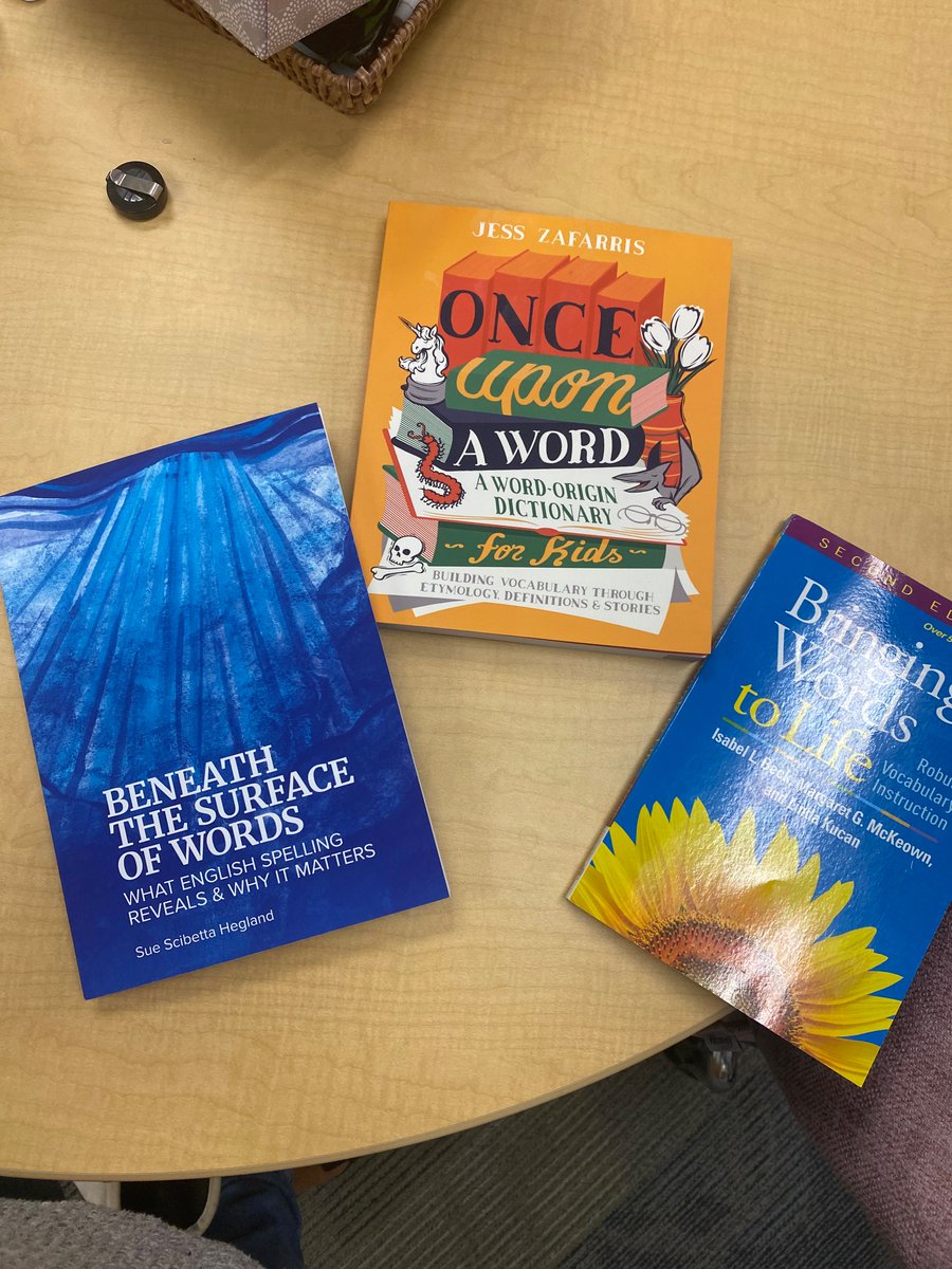I can’t wait to dig into these texts. They were all inspired by conversations in CLTs. Can you tell what topics teachers want to dive deeper into? #SOR #scienceofreading #morphology #etymology