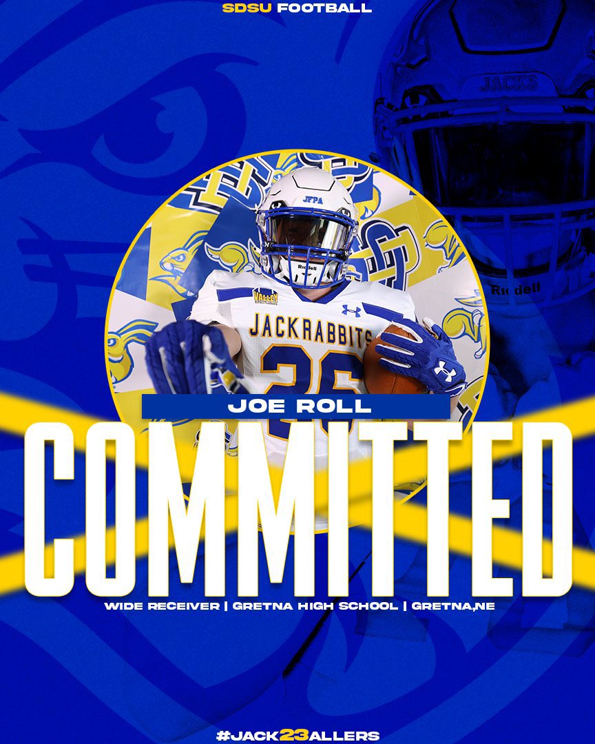 COMMITTED!🔵⚪️ #GoJacks 
<a href="/HolyNutmeg/">John Stiegelmeier</a> <a href="/Coach_JDavis/">Joshua Davis</a>