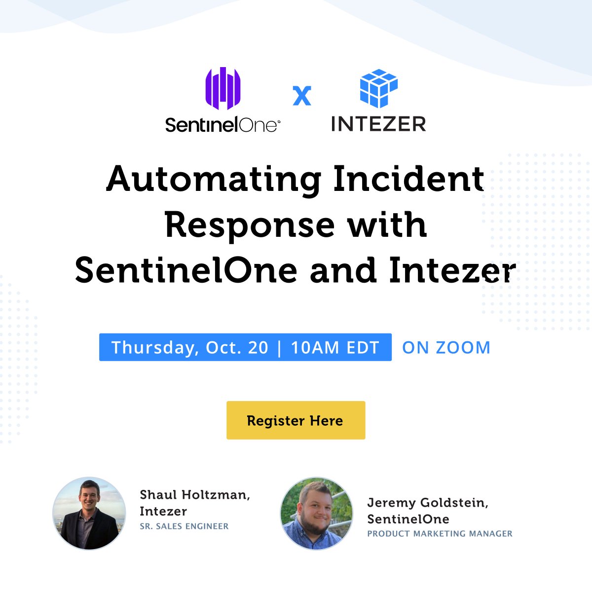 Incident response processes taking too much manual work and time? Learn about ✨new✨ ways to use automation for triage, response, and hunting - join us next week for our webinar with @SentinelOne on Thursday, Oct 20 hubs.li/Q01pgf9W0