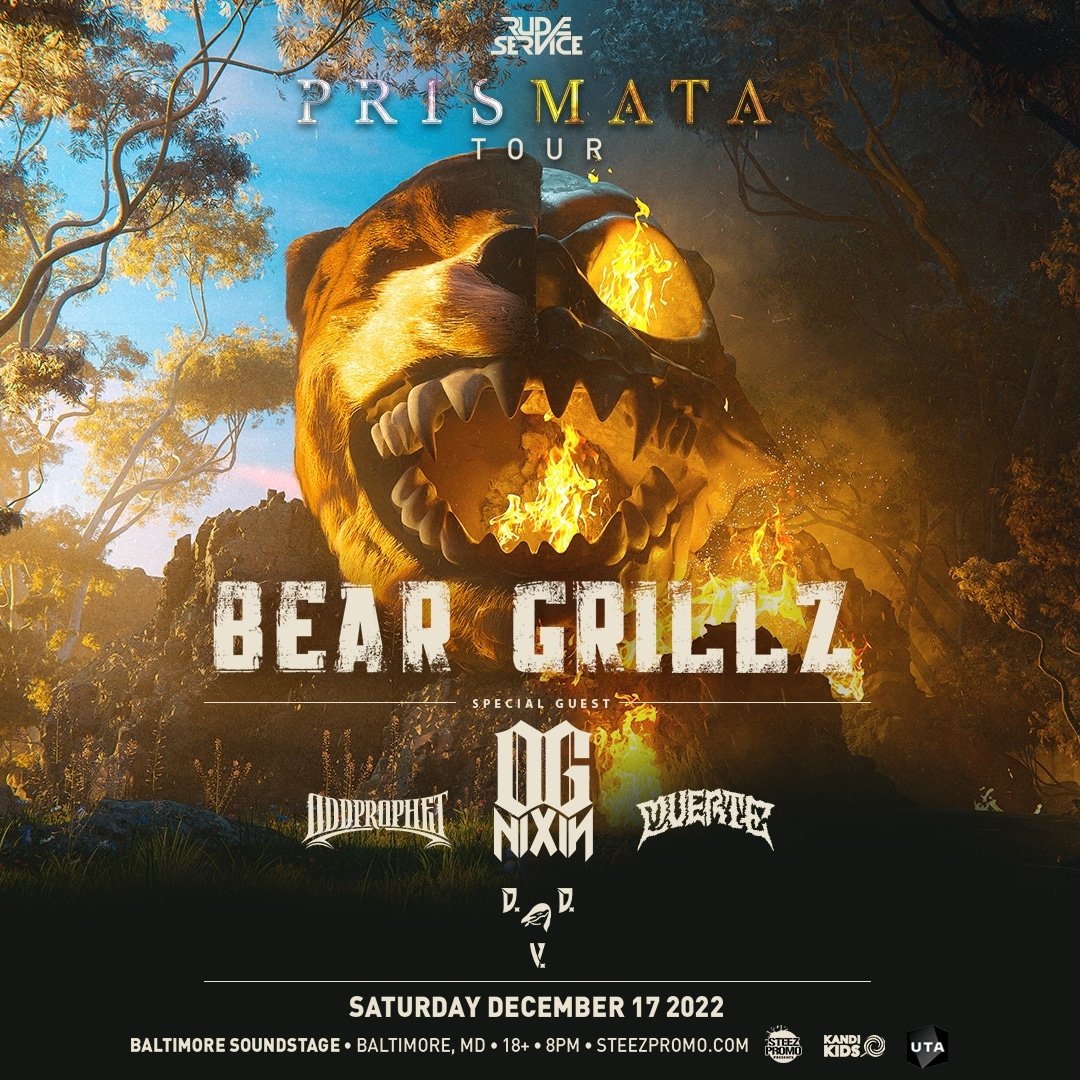 djdvdw's tweet photo. Who's ready to Ranch it tf up?!

Honored to be on opening duties for @itsbeargrillz @oddprophet @ognixinmusic &amp; @MUERTEisdead when they hit Baltimore in December!

#prismatatour https://t.co/PLFRyQVpAe