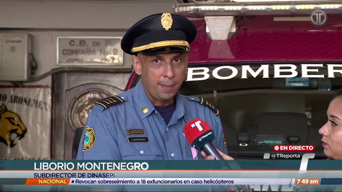 "El mes de octubre es el mes de la prevención de incendios. estamos abocados a hacer esa campaña dentro del hogar, los comercios, centros educativos para evitar todas estas causas que pueden ocasionar un incendio como tal",  Liborio Montenegro, <a href="/BCBRP/">Bomberos De Panamá</a>.
#TReporta