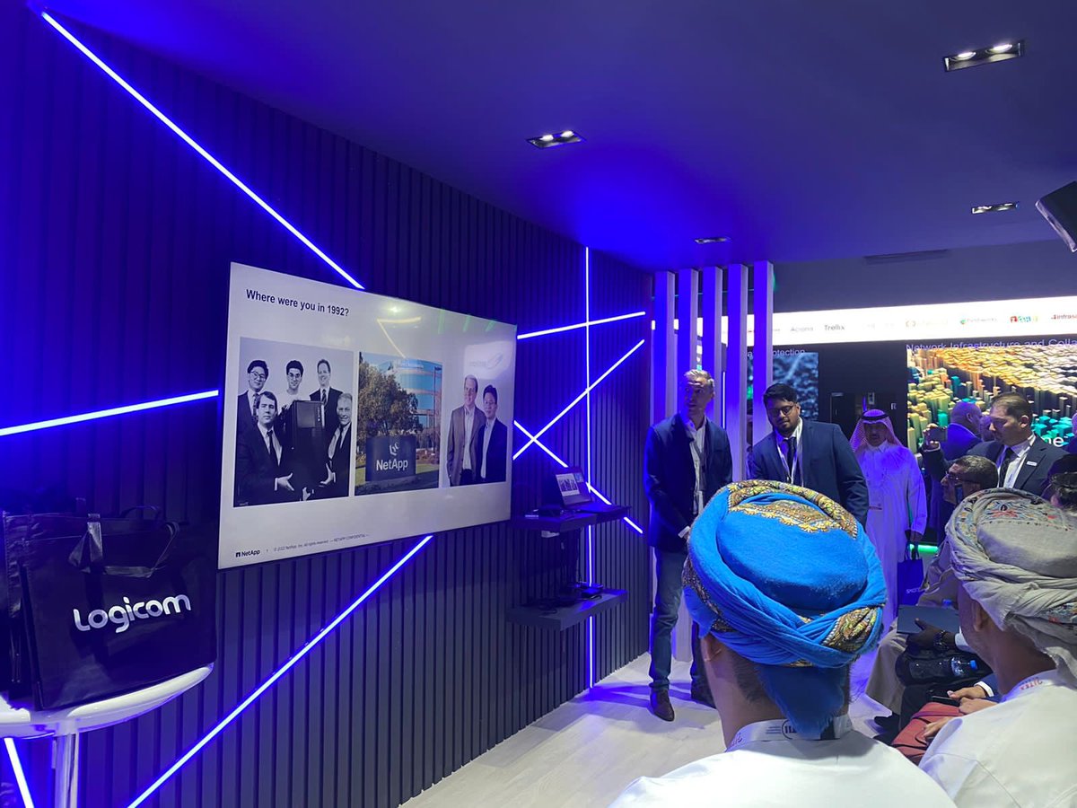 LogicomDisti's tweet image. Day 2 was buzzing with energy on the Logicom stand @GITEX_GLOBAL ! Thank you to everyone who stopped by to see us and attended our vendors’ presentations.  Looking forward to another great day tomorrow!#LogicomGitex2022
