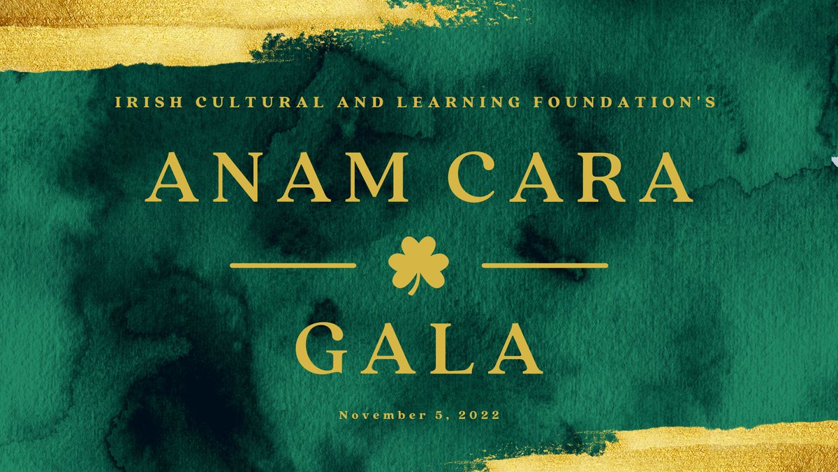 You are invited to join us for our 2022 Anam Cara Gala on November 5th. 
This year we are honoring 3 people who have and continue to do great work for Irish abroad and in Arizona as whole, <a href="/michaelcrow/">Michael Crow</a>, <a href="/BethandFriends/">Beth & Friends</a> and Jane Hilton (posthumous). 
azirish.org/anam-cara/