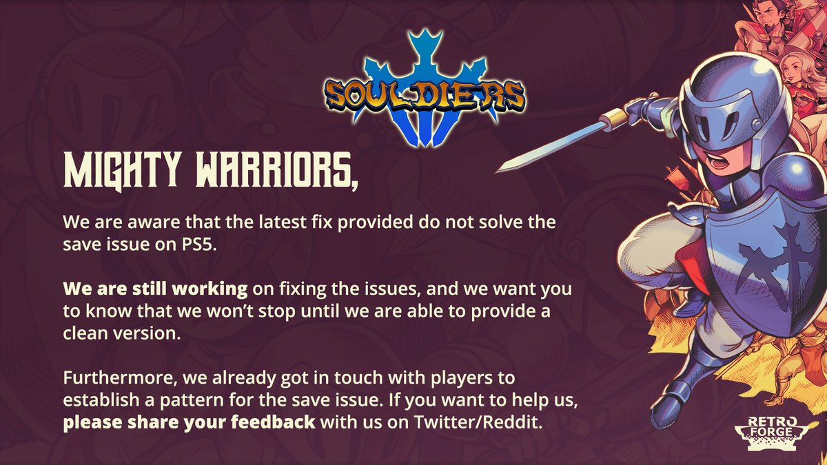 Souldiers | OUT NOW! (@souldiersgame) on Twitter photo 