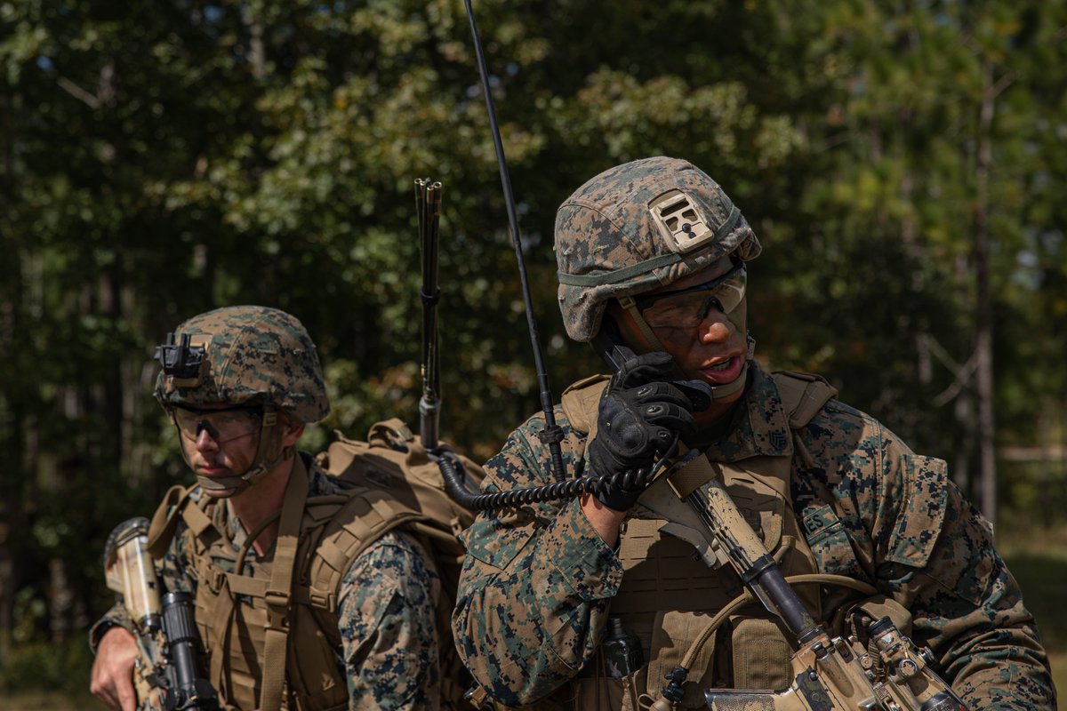 MARFORCOM's tweet photo. #Marines w/ @2dMarDiv conduct a Marine Corps Combat Readiness Evaluation in #NorthCarolina. The purpose of a #MCCRE is to formally evaluate the unit’s combat #readiness in preparation for #deployment.
(#USMC photos by Lance Cpl. Aziza Kamuhanda)
#WeHaveTheWatch #HomelandDefense https://t.co/IVSDEzg82i