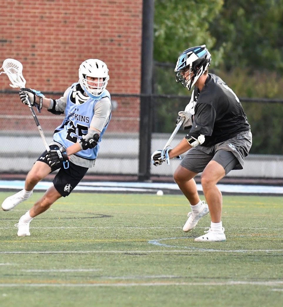 Love getting fall ball reports from our 22’s as they start their college careers. Brooks English ‘22 showing out in Hopkins’ annual alumni game. A two-year starter from Burlington, Ontario, Brooks graduated as an Under Armour All-American.