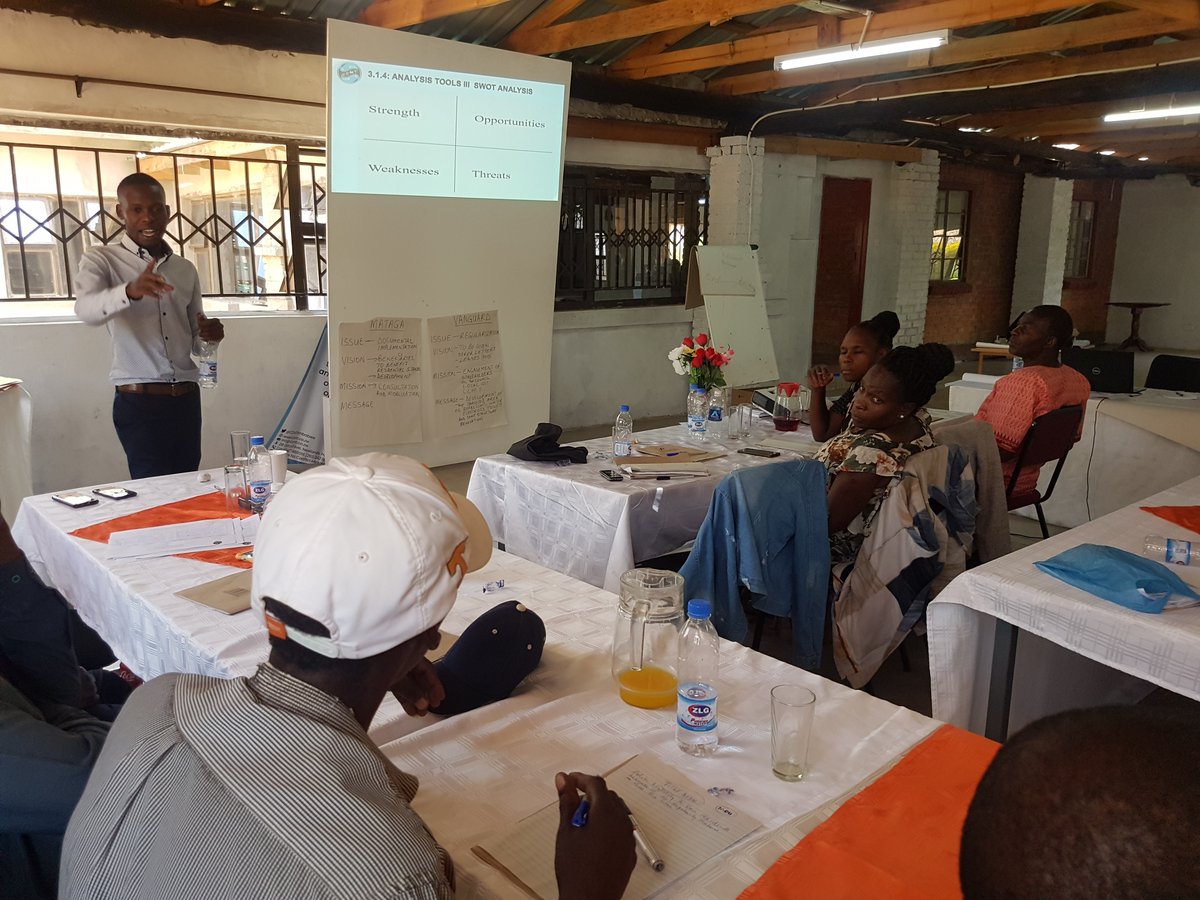 CCMTZimbabwe's tweet photo. Capacitating communities 2 constructively initiate &amp; drive processes 2 get durable solutions to #DevelopmentInducedDisplacements
In Gweru, doing a 3-day Advocacy Training of 50 Community Lobby Groups (CLGs) members of communities we work with in Gokwe, Mberengwa &amp; Vungu districts https://t.co/Z3euSACe22