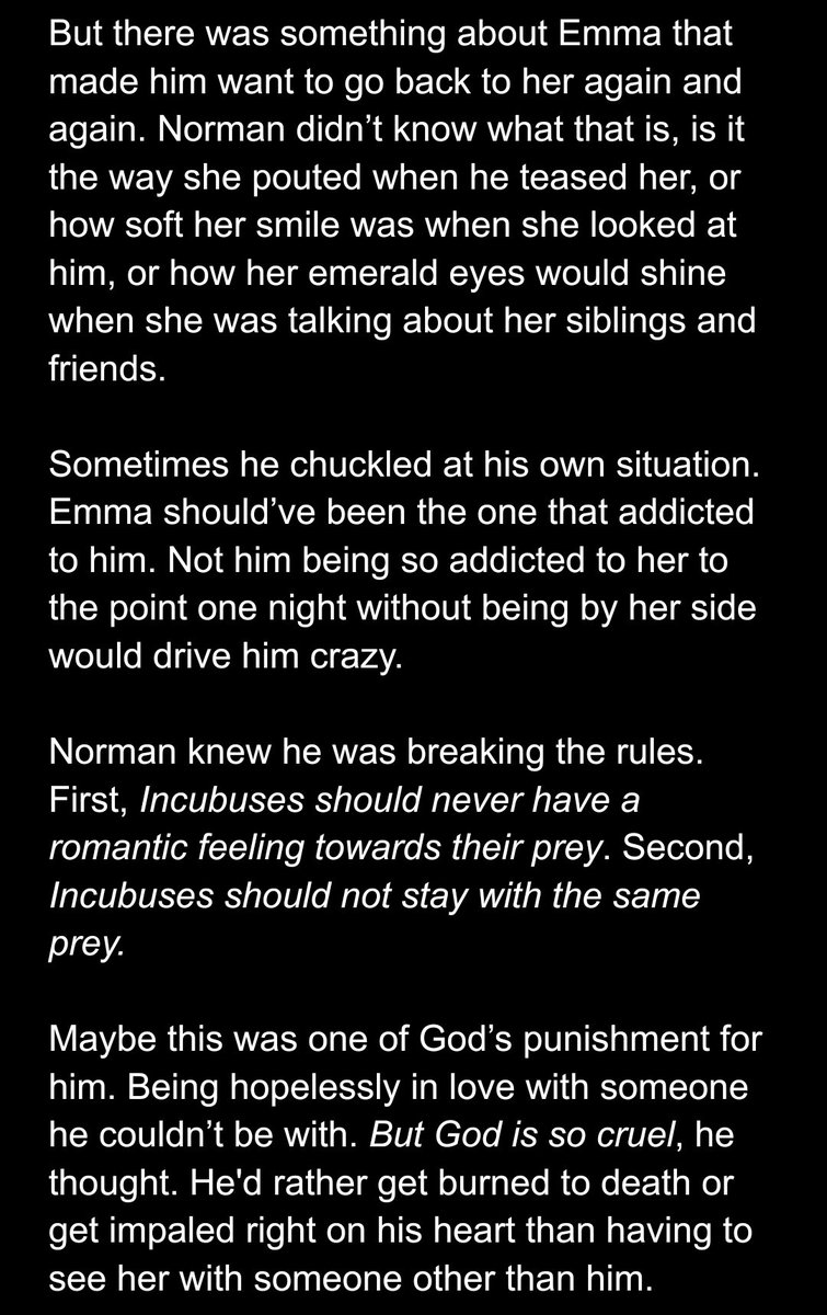 parfaitrine's tweet photo. cw nsfw

wanted to share my old incubus/nun noremma drabble since i'm craving for some noremma 🥺 https://t.co/a8xjIIpoaa