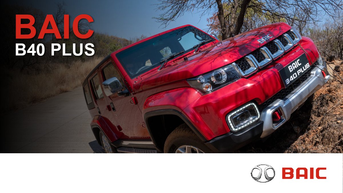 baic_automobile's tweet photo. The B40 PLUS offers a challenging 4x4 experience where you get to test your driving skills on rough and bumpy terrain. Visit https://t.co/WWNHqIuCUu to book a test drive.
#BAIC #BAICSA #BAICBSERIES #BAICSUV #BAICB40PLUS #BREAKINGBOUNDARIES https://t.co/QdBiuI6gHA