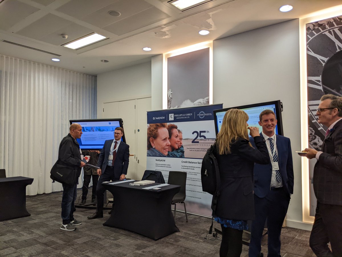 GovDebtC's tweet photo. Have you stopped by Phillips &amp; Cohen Associates (UK), Ltd stand? Learn about their services and what they can offer! #GovDebt22 https://t.co/0nIv6iPgH2