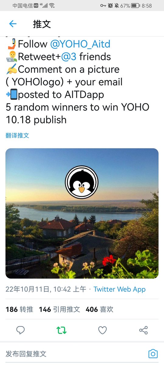 yiyong66686845's tweet photo. YOHO暴富
@zhimin75031086
@liolnglng3
@qxh789789 https://t.co/MQdp3TAwK1