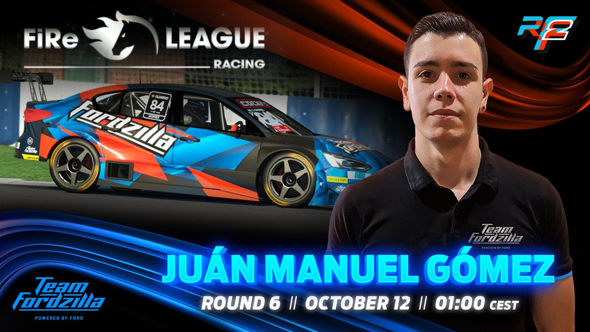Team Fordzilla (@teamfordzilla) on Twitter photo 🏎️ Round 5 of @FiReLeagueCSGO Racing, with #TeamFordzilla's very own <a href="/jmgomez34/">Juan Manuel Gómez</a>!
Tune in at 01:00 CEST to show Juan some love! 🥰
📺 twitch.com/fireleaguetv 🏎️ Round 5 of @FiReLeagueCSGO Racing, with #TeamFordzilla's very own <a href="/jmgomez34/">Juan Manuel Gómez</a>!
Tune in at 01:00 CEST to show Juan some love! 🥰
📺 twitch.com/fireleaguetv