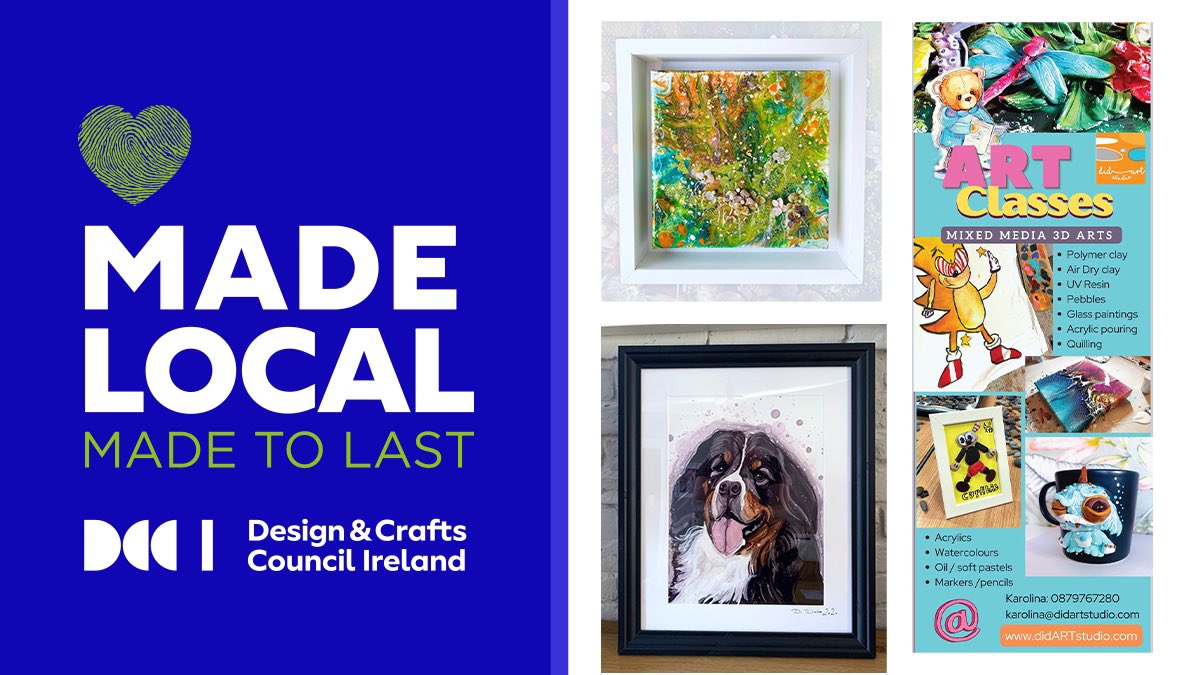 GoLittleDearies's tweet photo. I am so happy to be a member of @dccireland #MadeLocal #MadeToLast https://t.co/DyUeUlTq4h