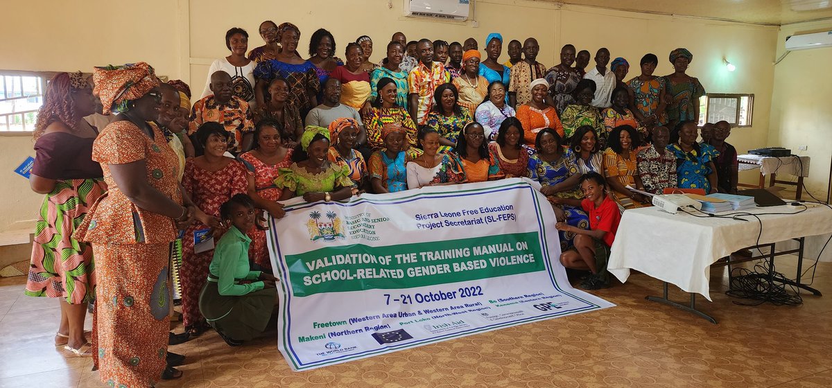 Sierra Leone Free Education Project Secretariat tweet media