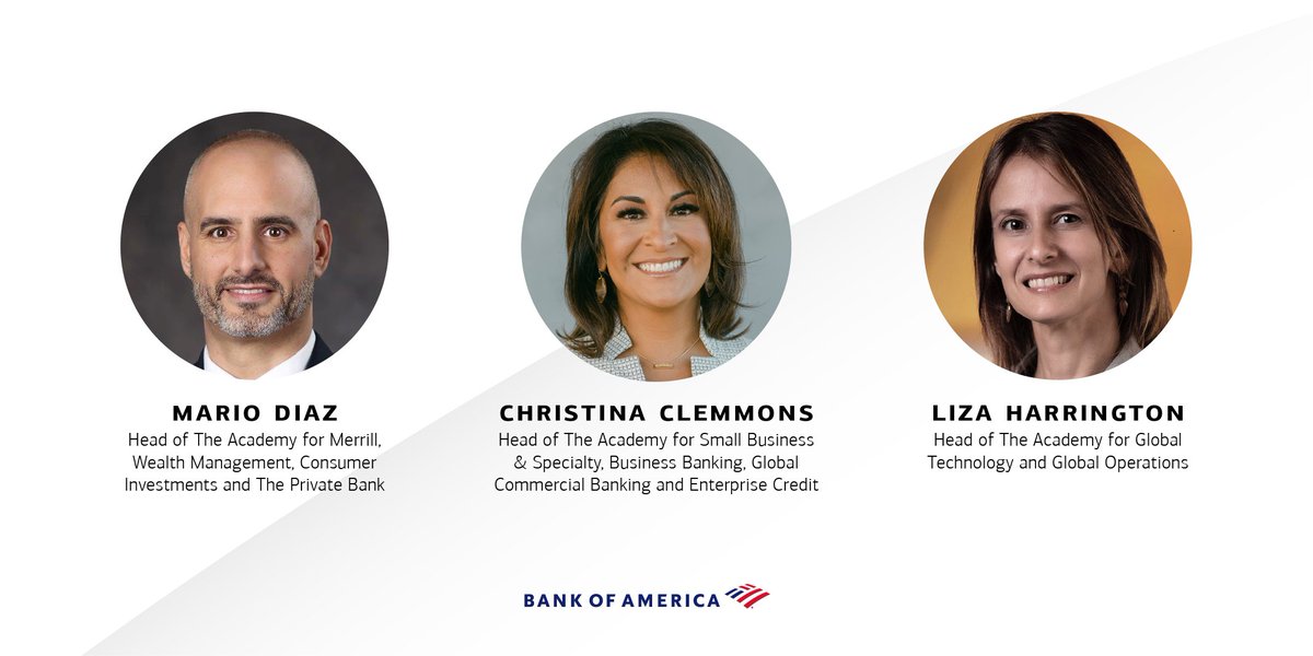 Every day I get to work with well-respected Hispanic-Latino leaders at the company. Mario Diaz, <a href="/c2clemmons/">Christina Clemmons</a>, and <a href="/liliberm/">Liza L Harrington</a> are on my leadership team and bring extraordinary passion and expertise to our work at <a href="/BofA_News/">Bank of America News</a>. #HispanicHeritageMonth
