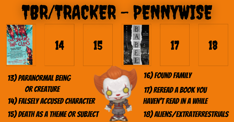 update 2 part 2: <a href="/spookyreadathon/">Spooktober Readathon</a> &amp; stephen king readathon