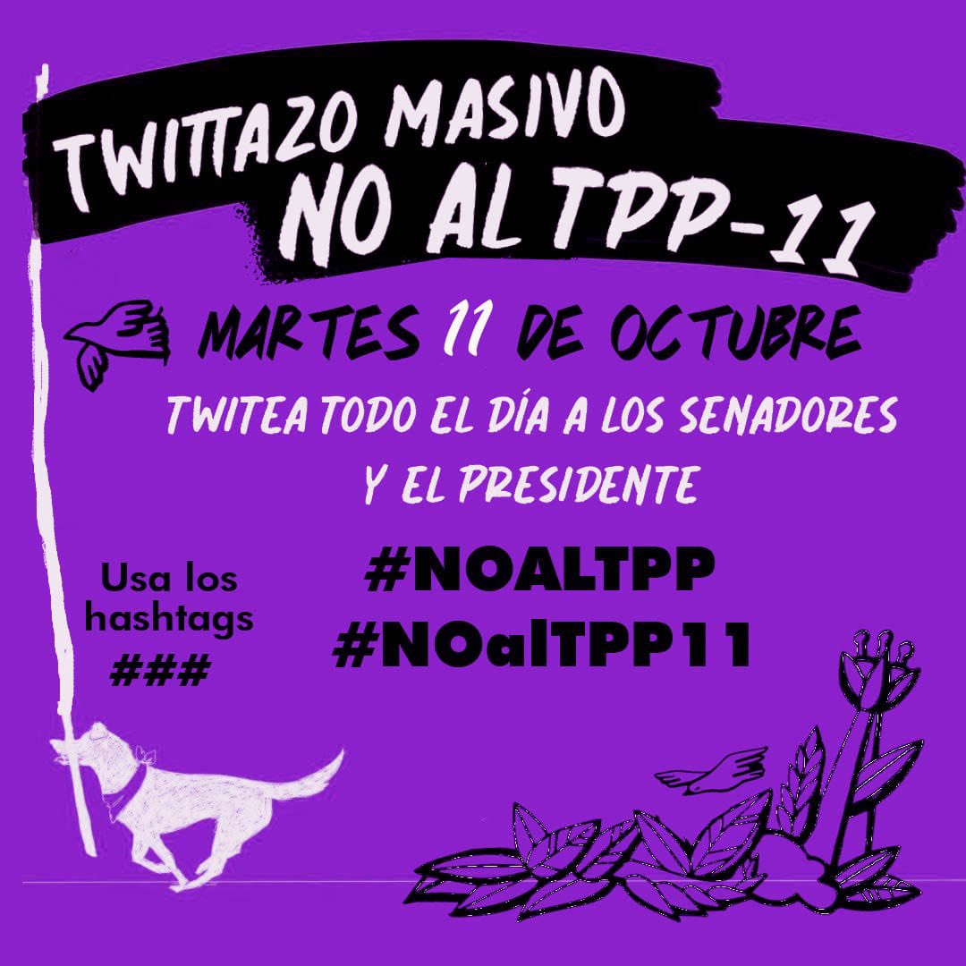 #NALTPP #Noaltpp11 @gabrielboric 

<a href="/loretosenadora/">Senadora Loreto Carvajal</a>
<a href="/gustavosanhuez/">Senador Gustavo Sanhueza</a>
<a href="/felipekast/">Felipe Kast</a>
@fhuenchumi
<a href="/senadorquintana/">Jaime Quintana</a>
<a href="/jgarciaruminot/">Jose Garcia Ruminot</a>
<a href="/SenCarmenGloria/">Senadora Carmen Gloria Aravena</a>
<a href="/adeurresti/">Alfonso De Urresti</a> 
<a href="/ifloressenador/">Iván Flores García</a>
<a href="/MjGaticaB/">María José Gatica Bertin</a>
<a href="/ivanmoreirab/">Iván Moreira Barros</a>
<a href="/fidelsenador/">Fidel Espinoza Sandoval</a>
<a href="/KuschelSenador/">Equipo Carlos I. Kuschel</a>
<a href="/ximenaordenes/">Ximena Ordenes Neira</a>
<a href="/sandovalplaza/">David Sandoval Plaza</a>