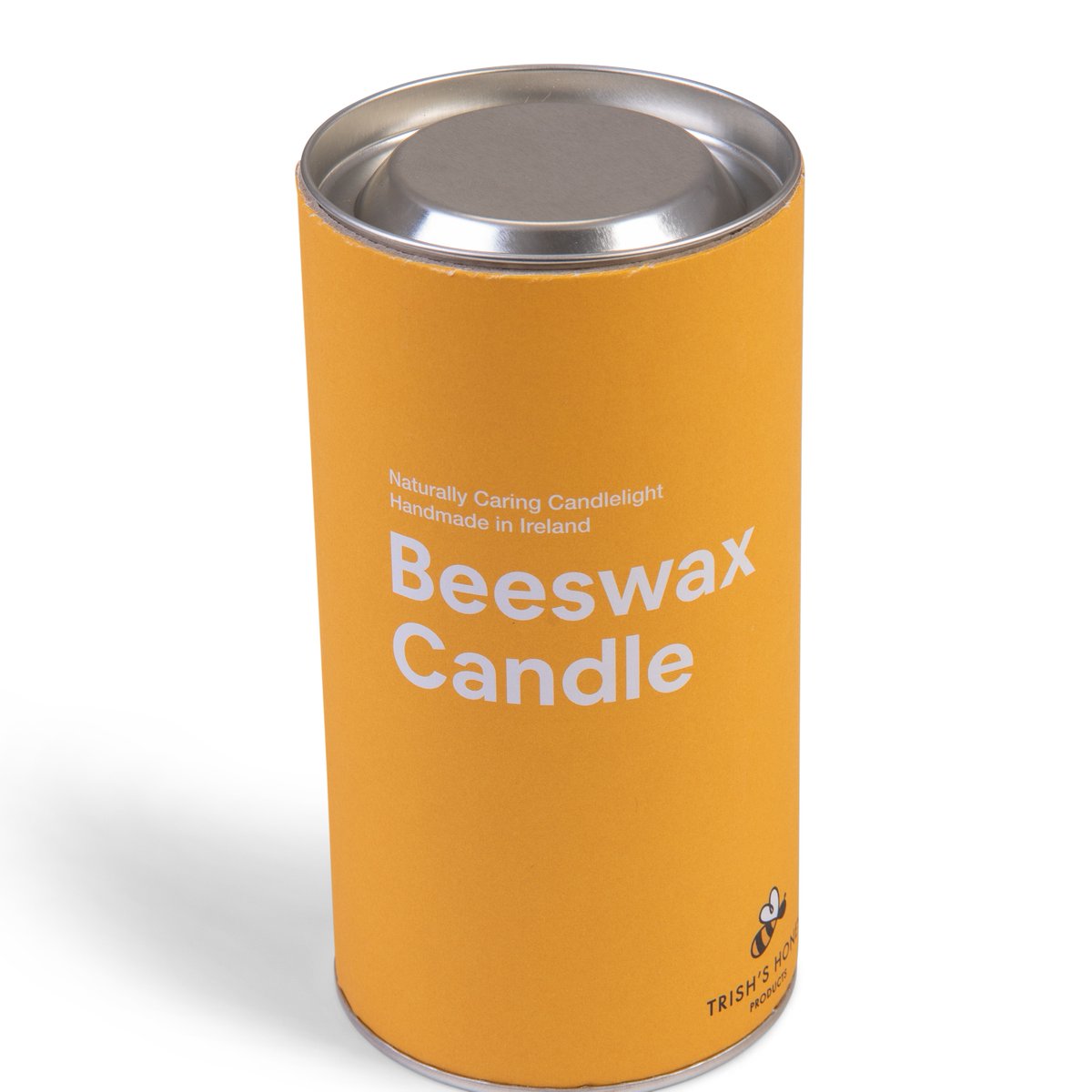 Beeswax Candle 
#madelocal #shoplocal #gifting #newpackaging 

Handmade by Trish 3rd generation beekeeper.

Beeswax candles produce a beautiful warm glow and have a natural subtle scent.