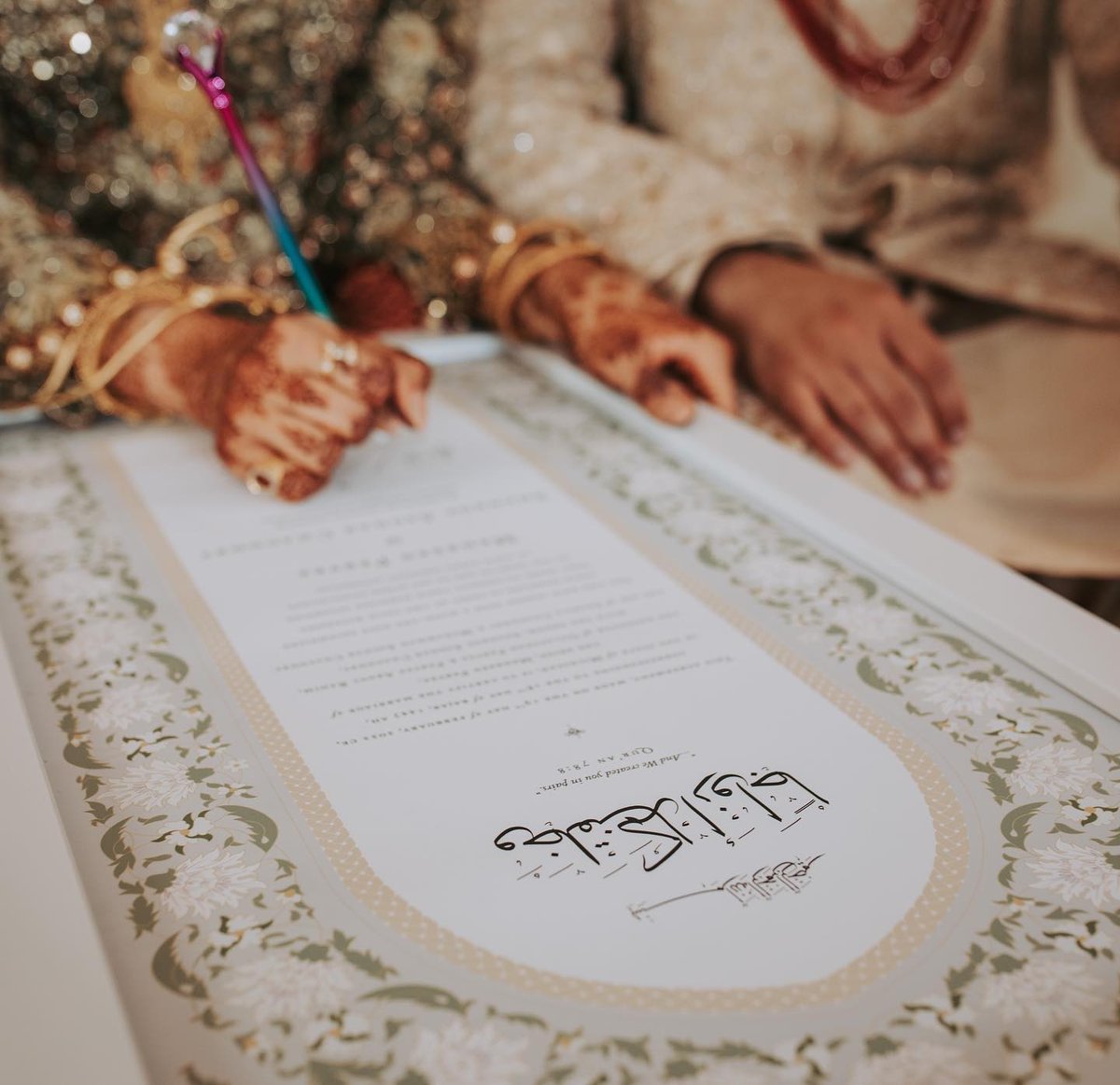 nikahnama's tweet photo. Let Allah handle your matters. When you leave everything in His hands with a heart full of patience and faith, then Allah will open doors from the places you have never imagined.

https://t.co/aK9BxMwwtD

#nikahnama #muslimwedding #marriage #weddingcontract #nikah #katbktab https://t.co/vFHZSlnIxB