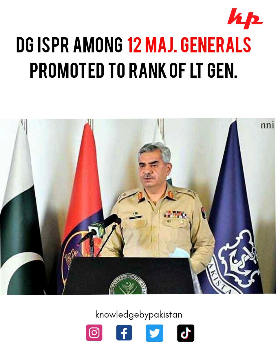Iftikhar Rwp RAWALPINDI: Director General Inter-Services Public Relations (DG ISPR ...